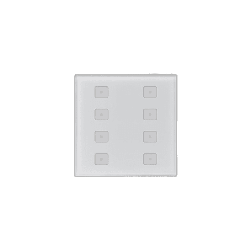 ENVO DALI2 Wall Panel, 8 Touch Buttons, White