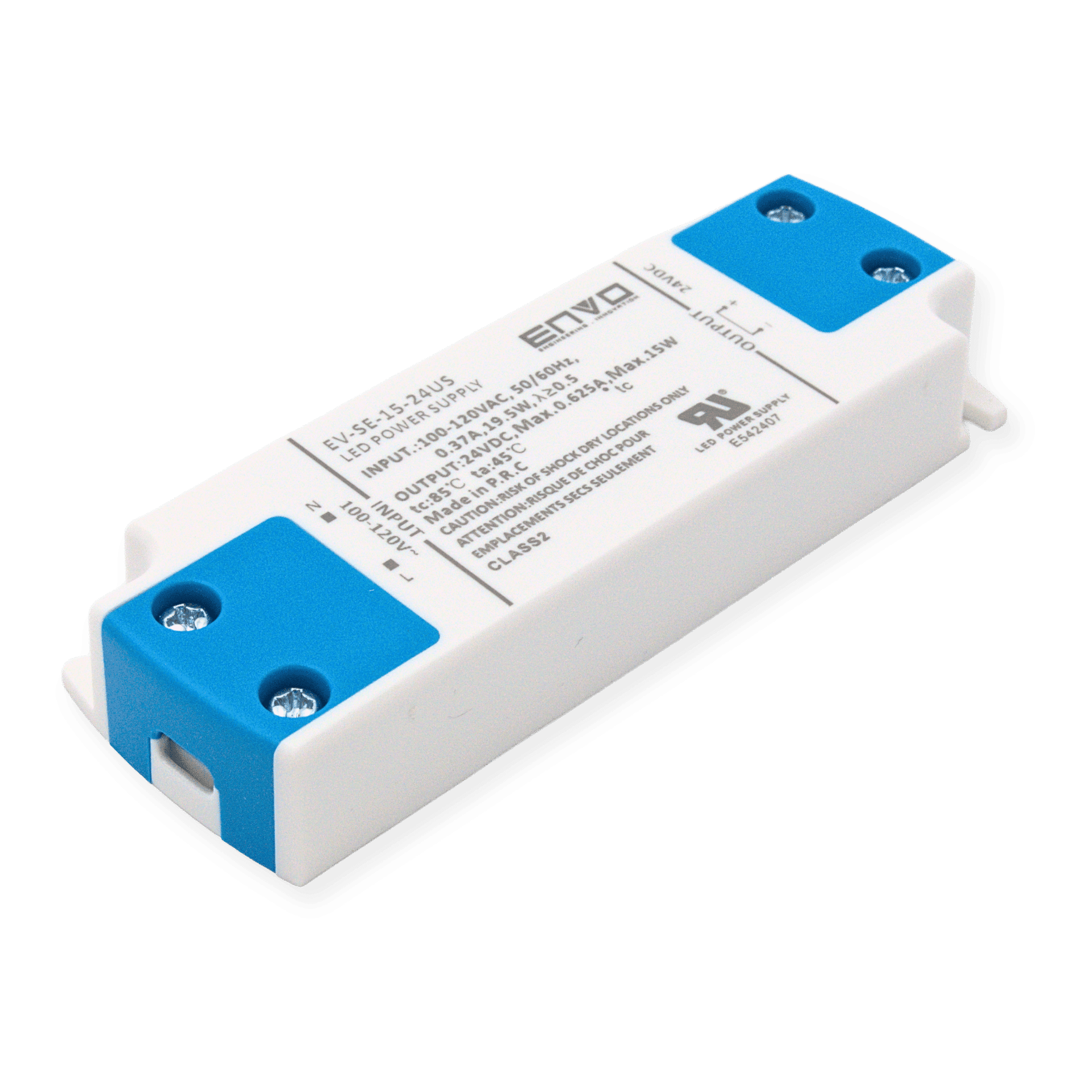 ENVO EV-SE-15-24US LED Driver 15W 24V 625mA