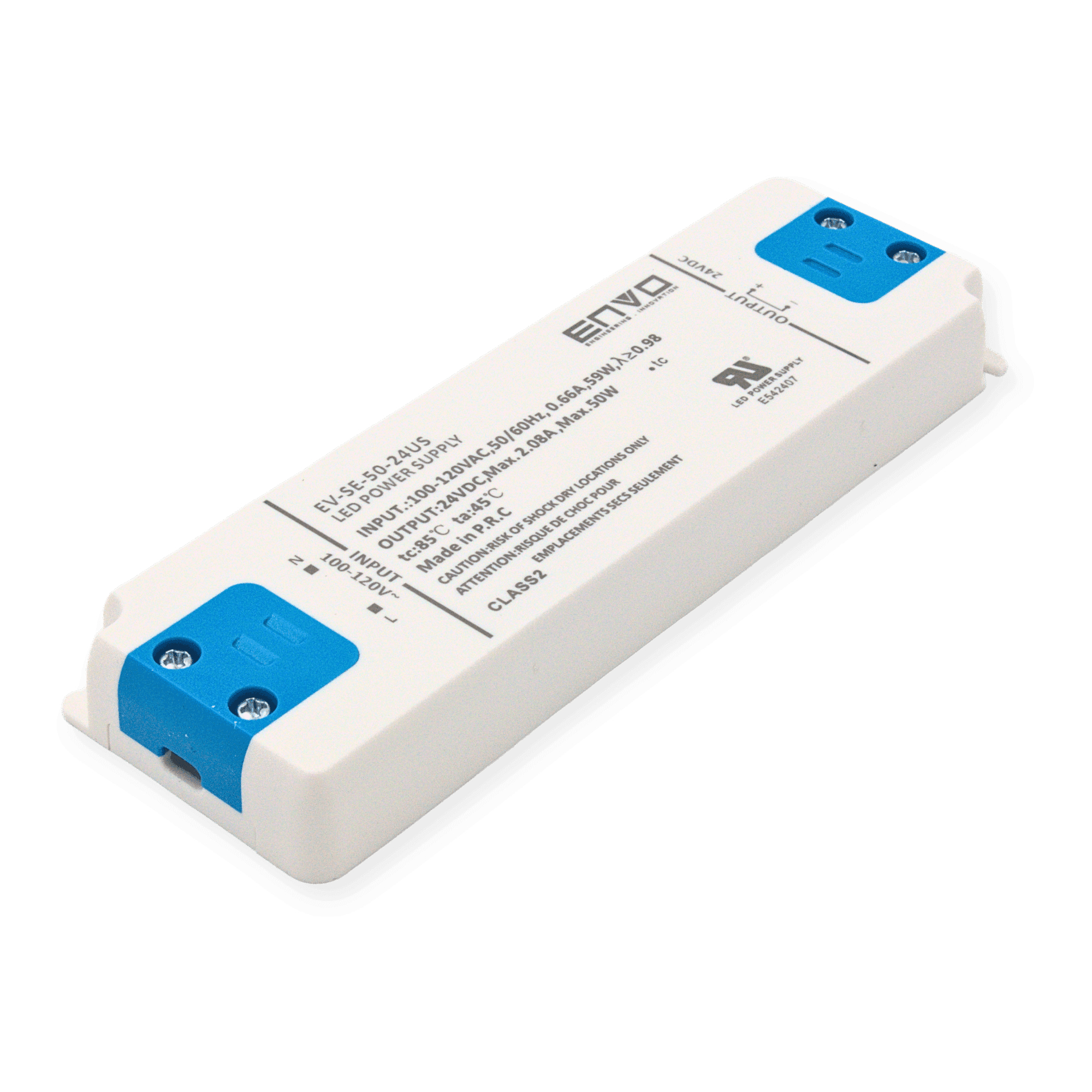 ENVO EV-SE-50-24US LED Driver 50W 24V 2.08A