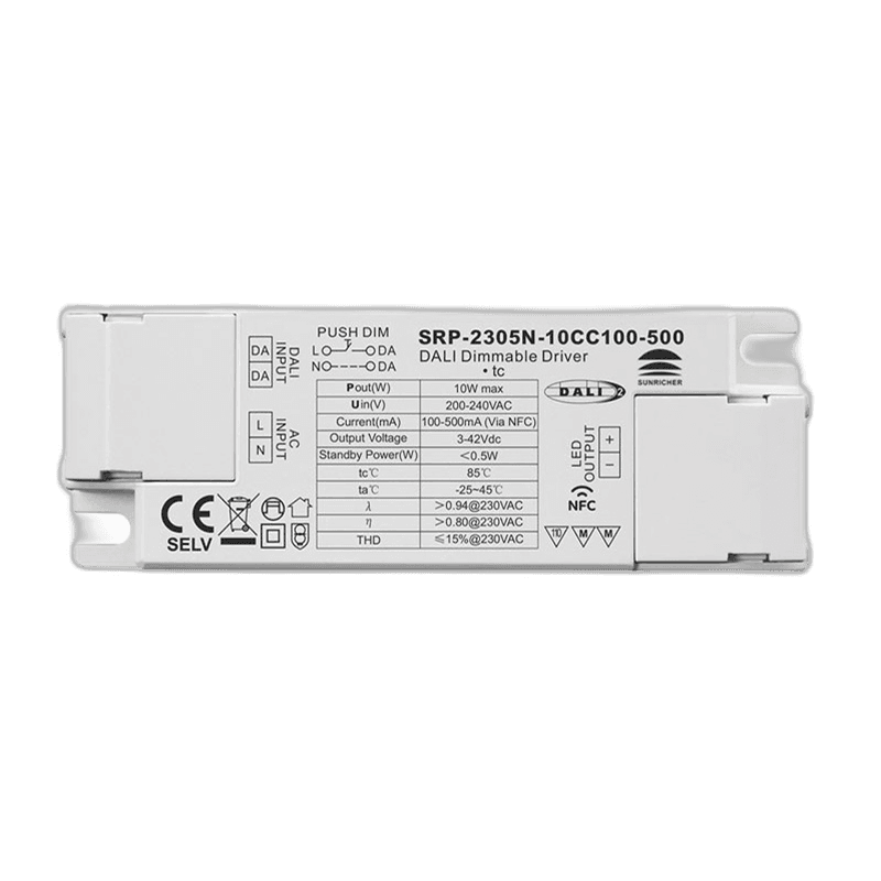 ENVO DALI2 DT6 CC Driver, 10W, 100-500mA, NFC Contol
