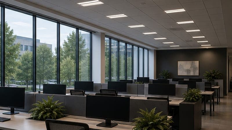 EV-ZB9032A-4IN1 application - Open-office daylight response