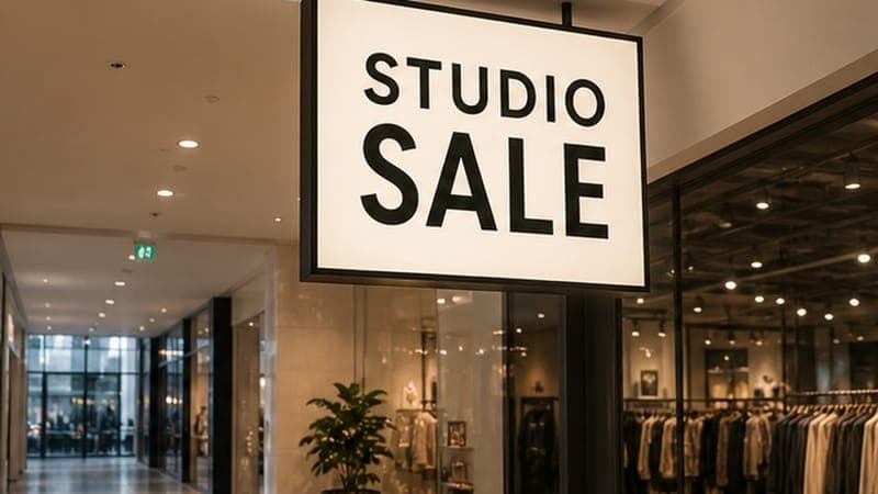 EV-BLEG01LBY-NW application - Window sale sign