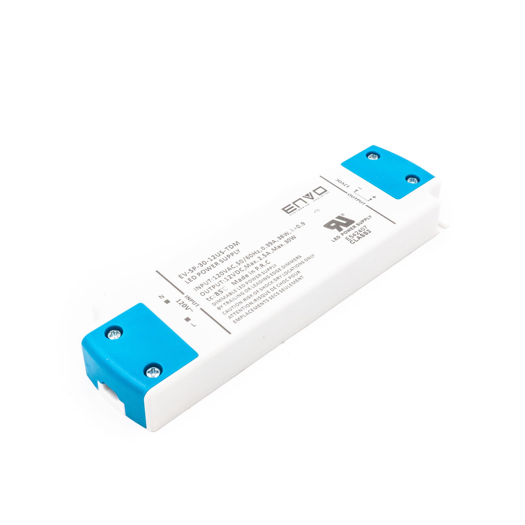 ENVO EV-SP-30-12US-TDM Triac Dimmable LED Driver 30W 12V 2.5A