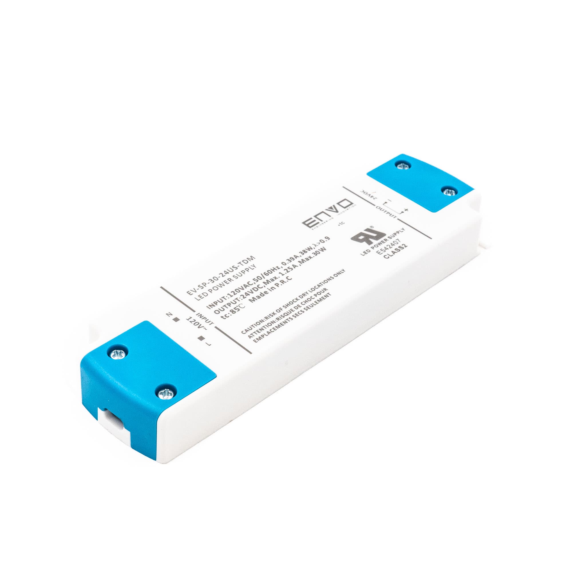ENVO EV-SP-30-24US-TDM Triac Dimmable LED Driver 30W 24V 1.25A