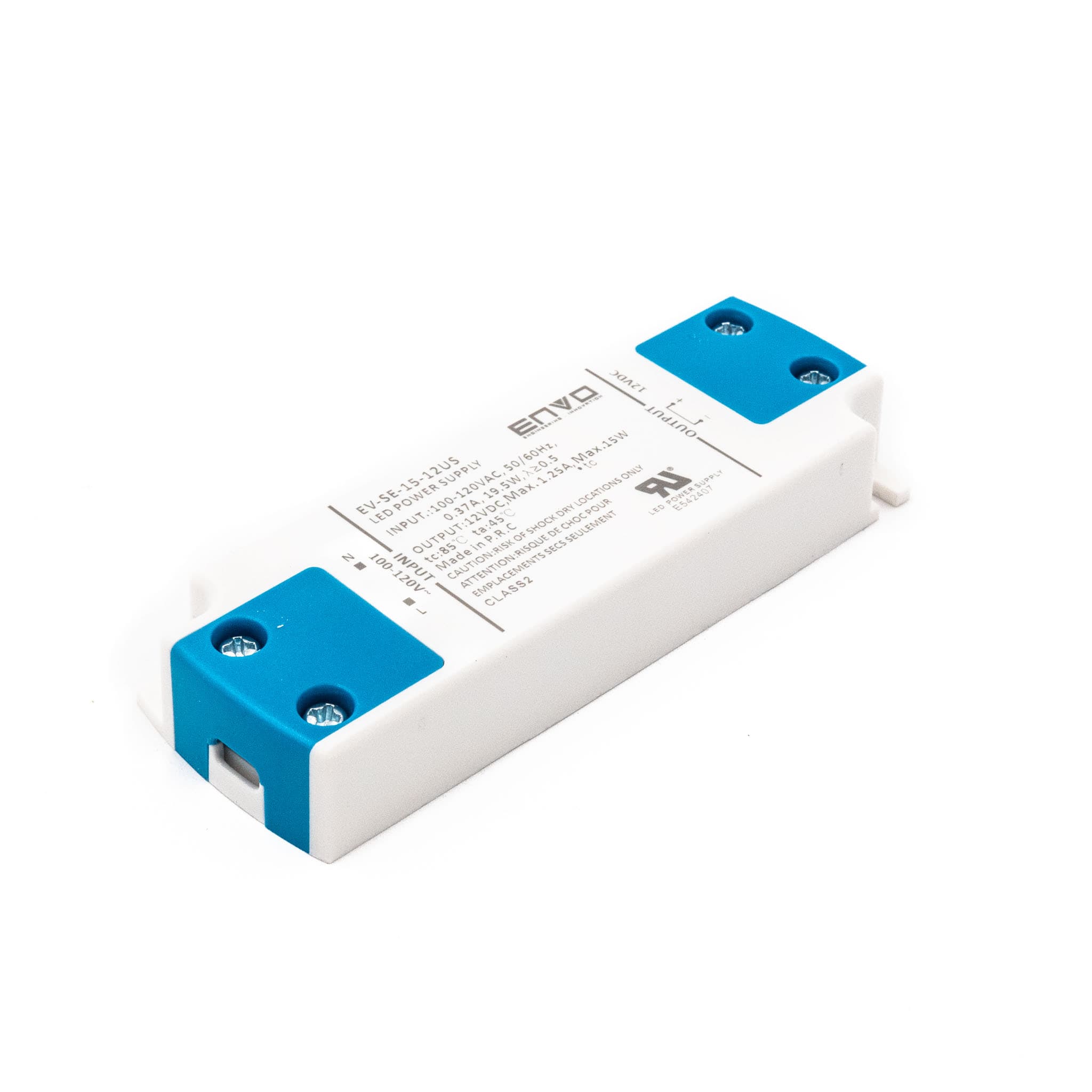 ENVO EV-SE-15-12US LED Driver 15W 12V 1.25A