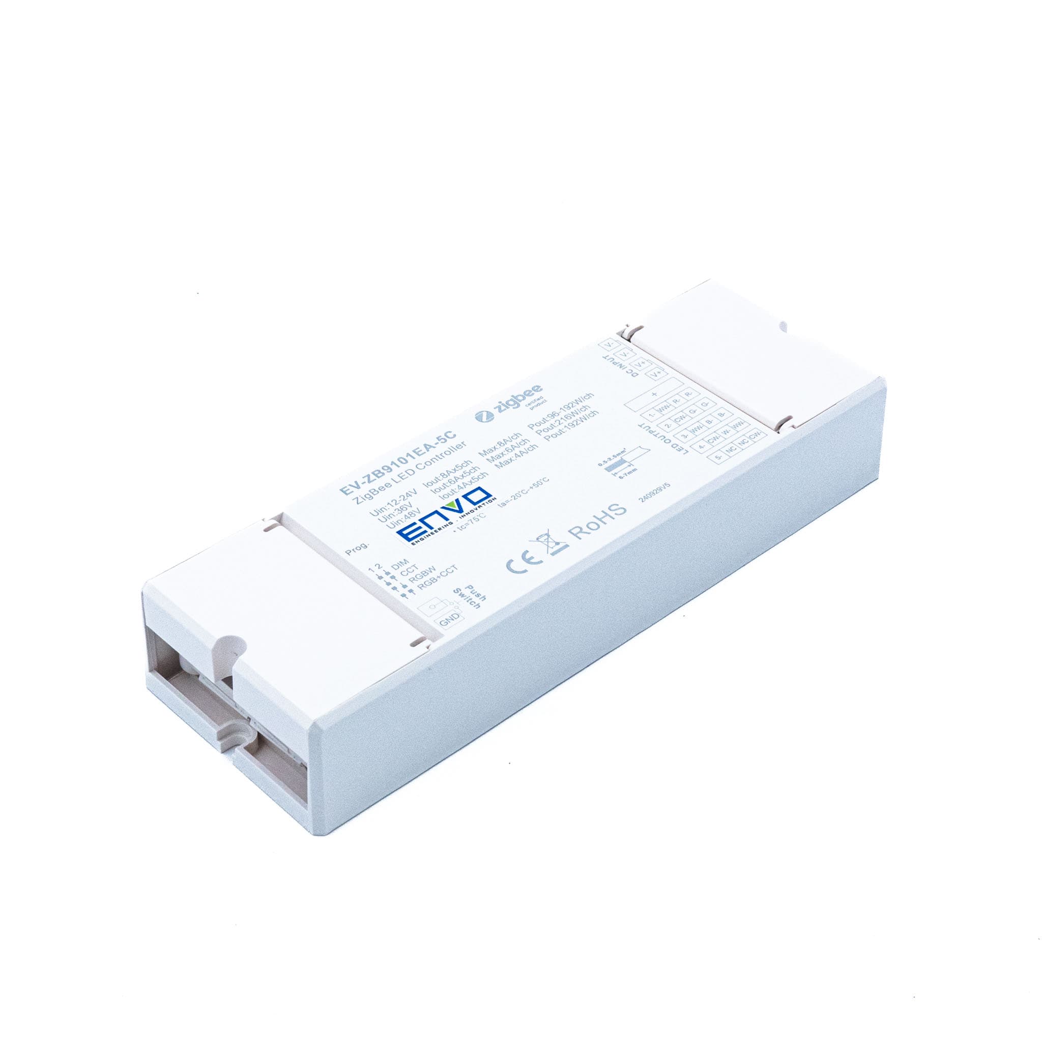 ENVO Zigbee 5 Channel Controller 12-48V 4-8A per Channel