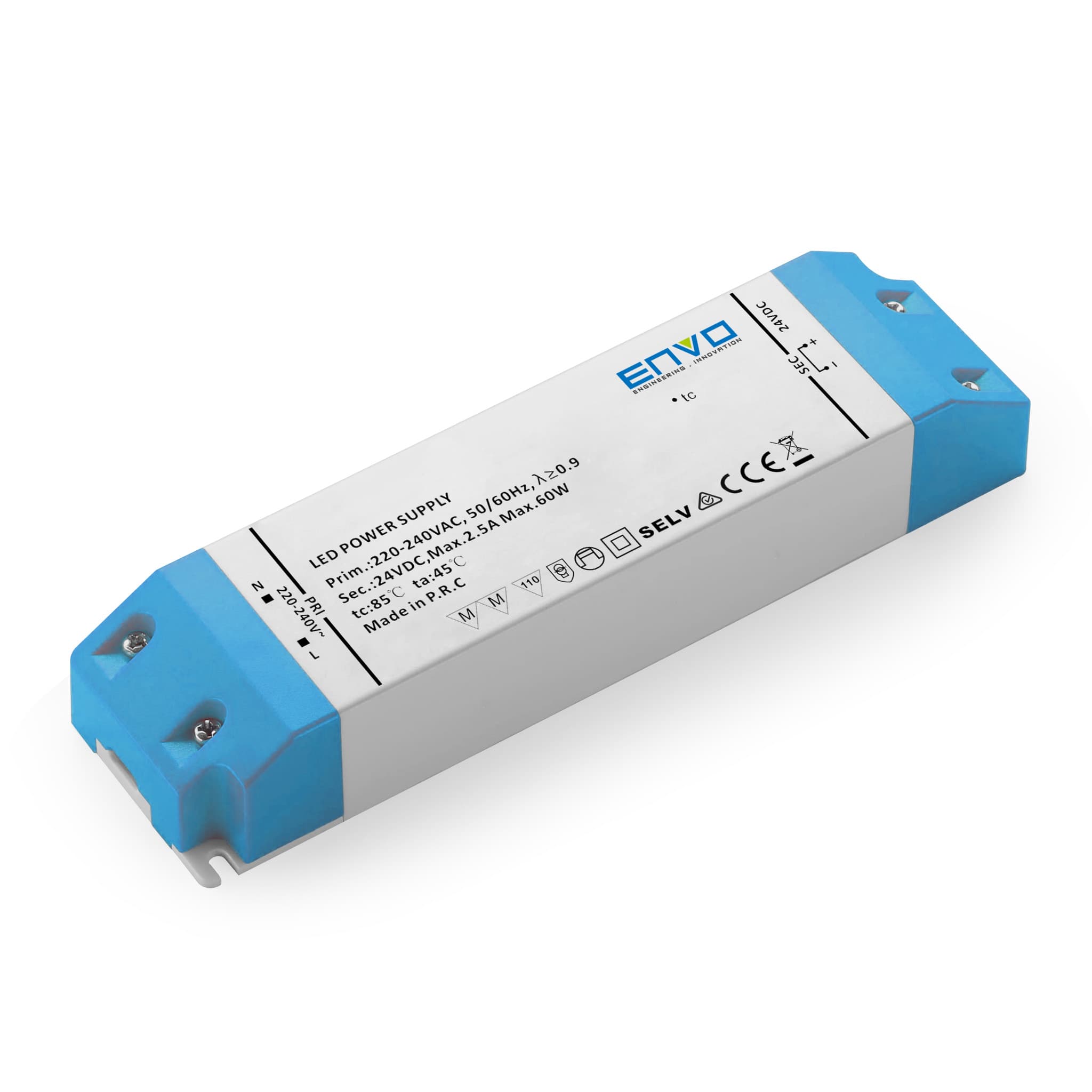 ENVO EV-SNR-60-24 LED Driver 60W 24V 2.5A