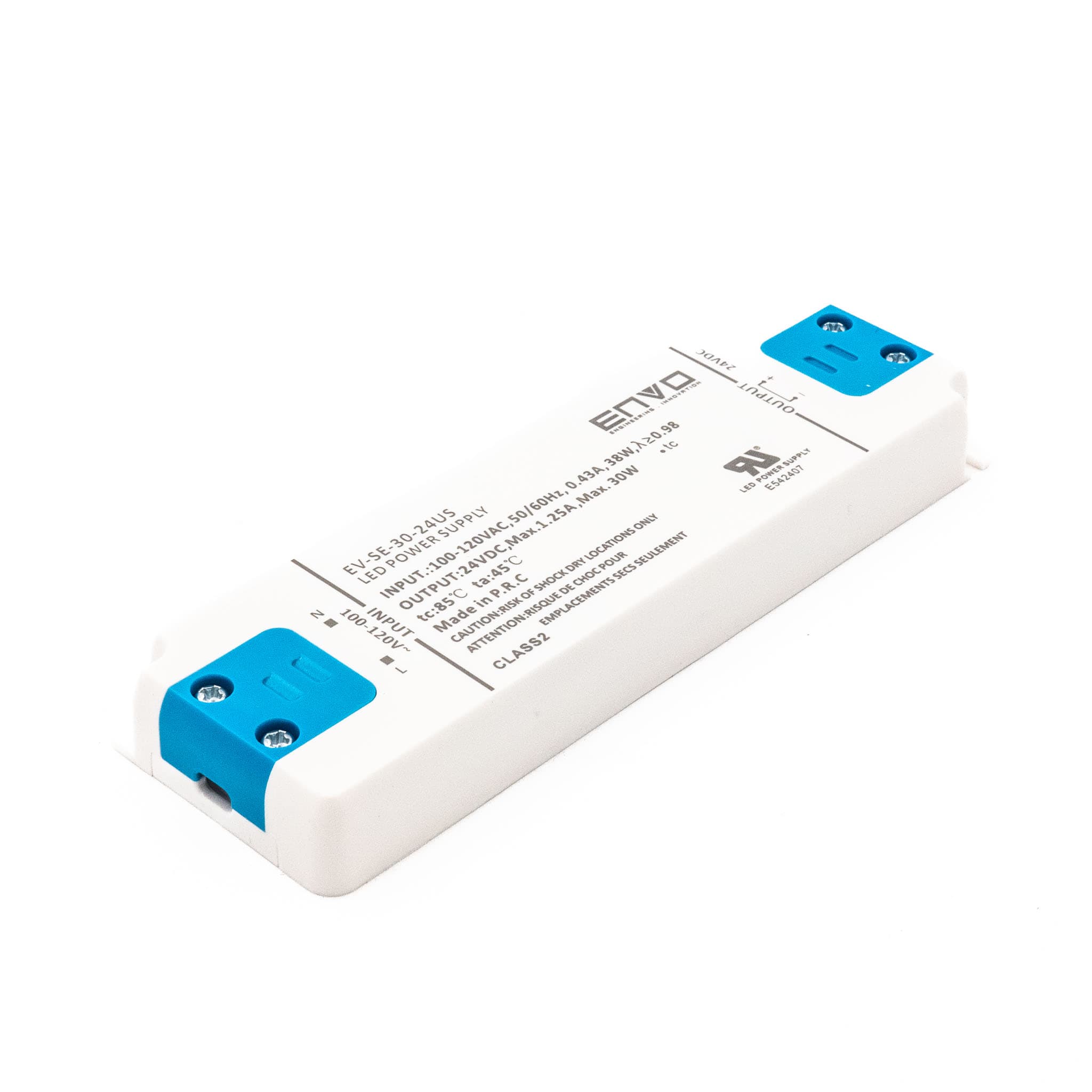 ENVO EV-SE-30-24US LED Driver 30W 24V 1.25A