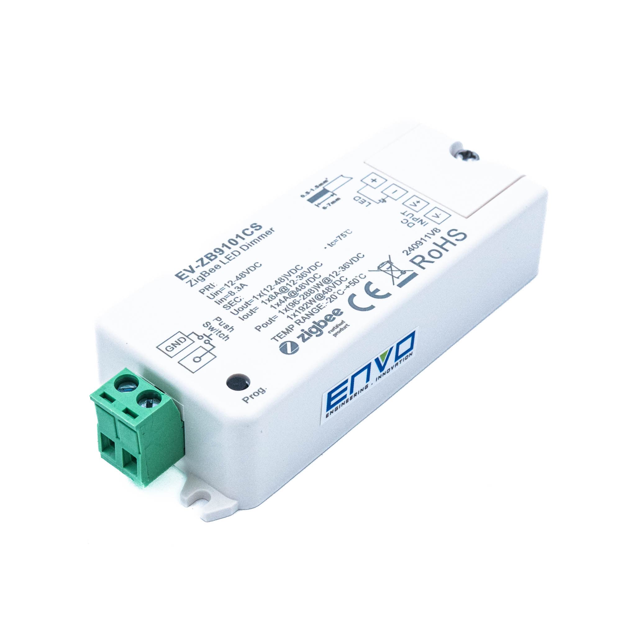 ENVO Zigbee Single Colour Mini Controller 12-36V 8A 1 Channel