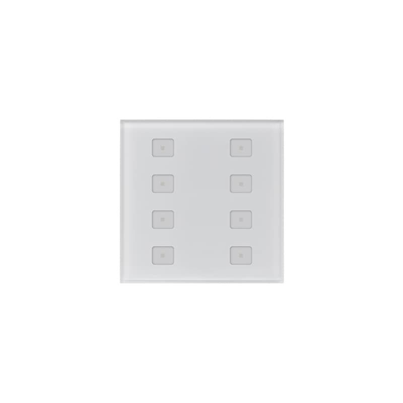 ENVO DALI2 Wall Panel, 8 Touch Buttons, White