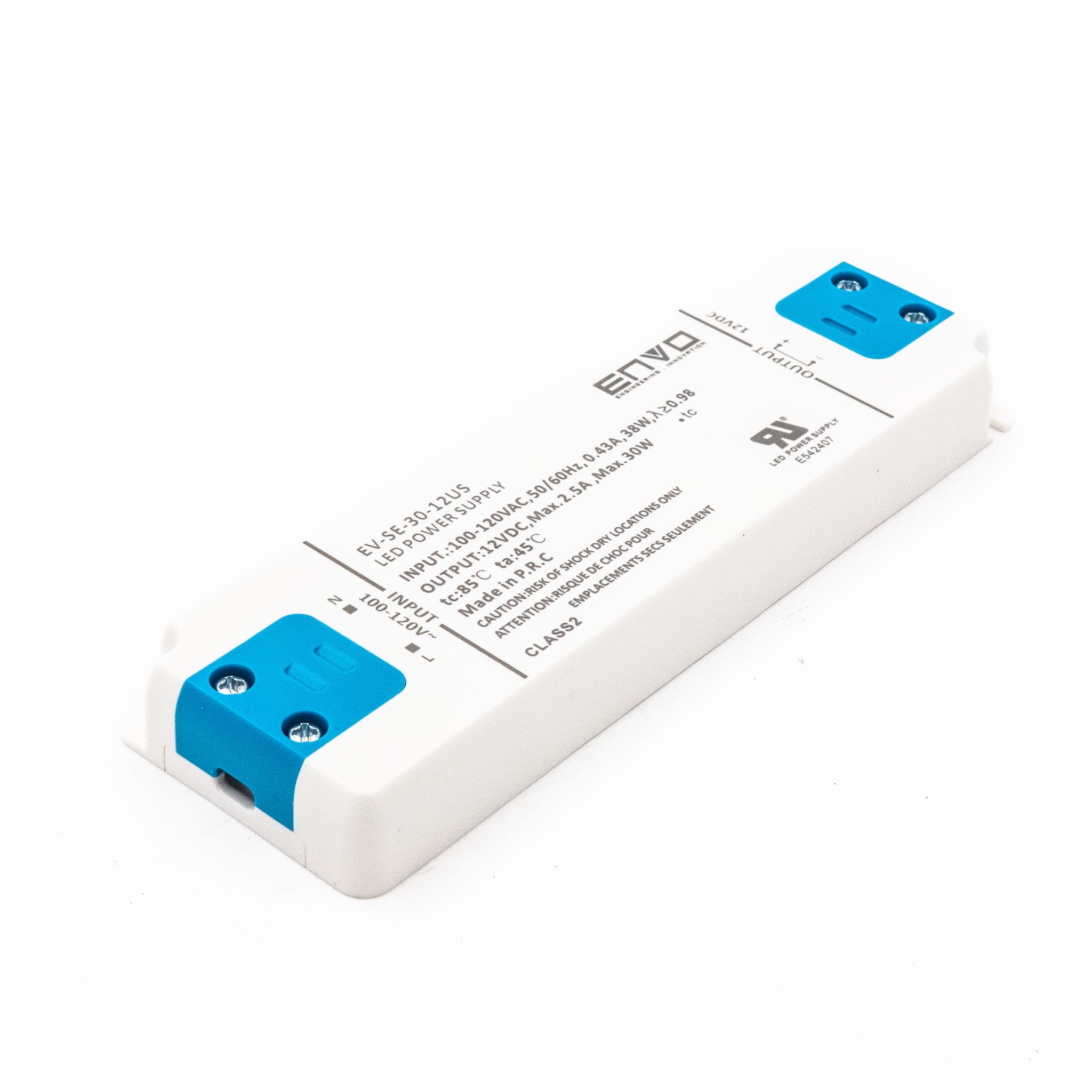 ENVO EV-SE-30-12US LED Driver 30W 12V 2.5A